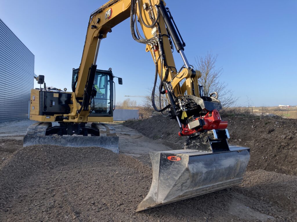 Cat 308 gravemaskine med autoafretning