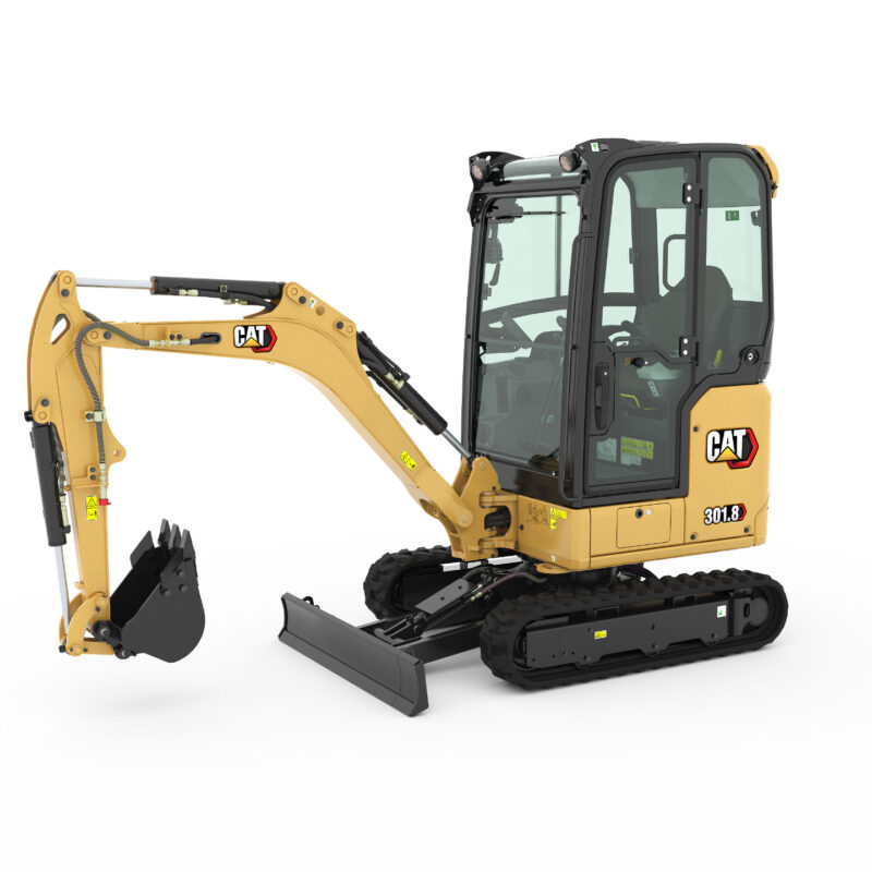 Cat 301.8 mini gravemaskine - 2-tons minigraver