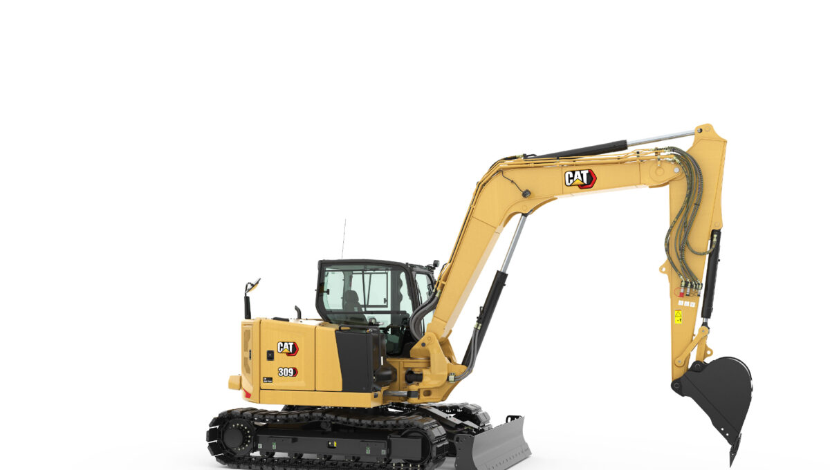 Cat 309CR gravemaskine - highflow