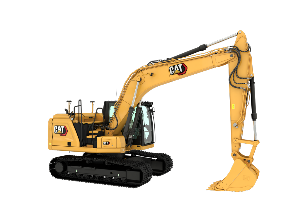 Cat 317 gravemaskine