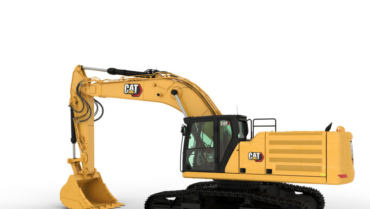 Cat 340 gravemaskine