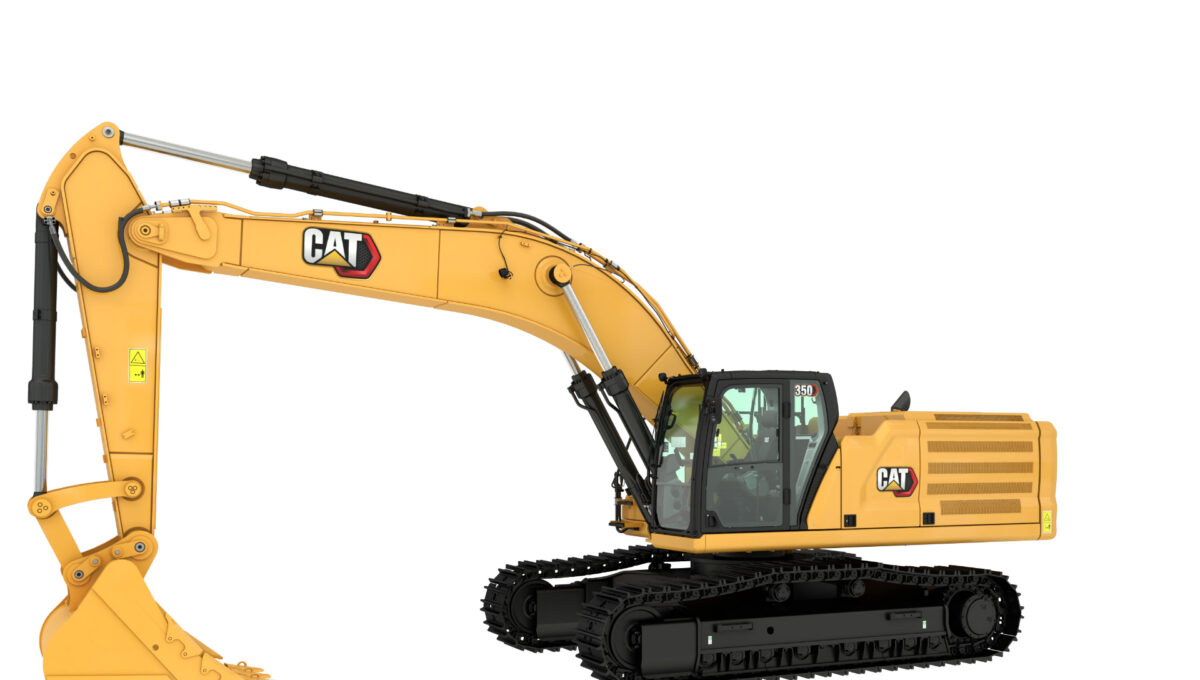 Cat 350 gravemaskine