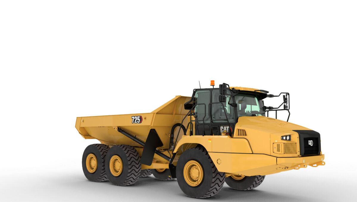 Cat 725 dumper