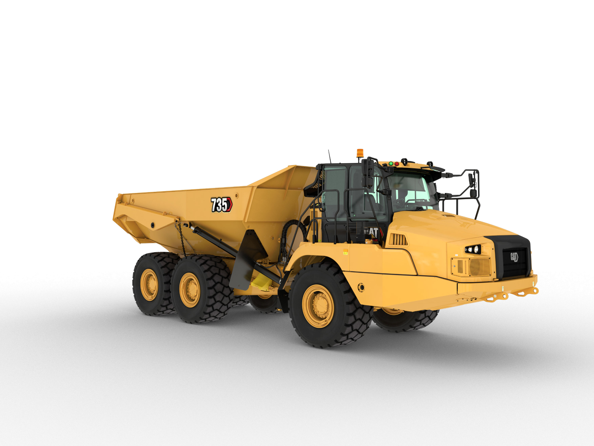 Cat 735 dumper