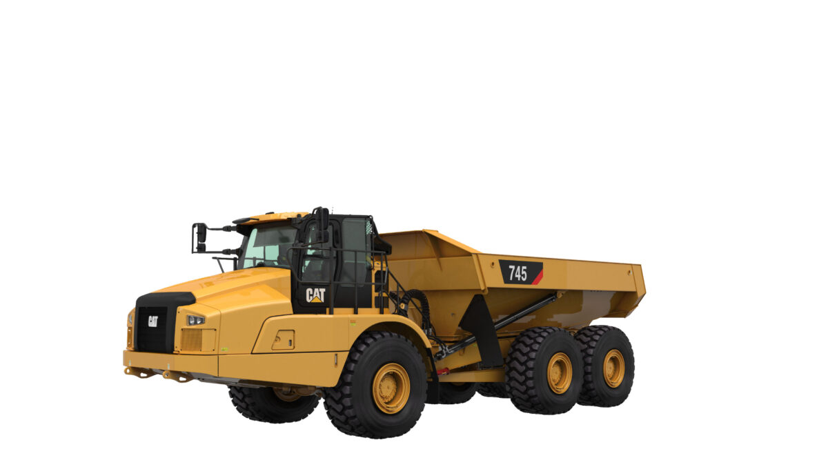 Cat 745 dumper